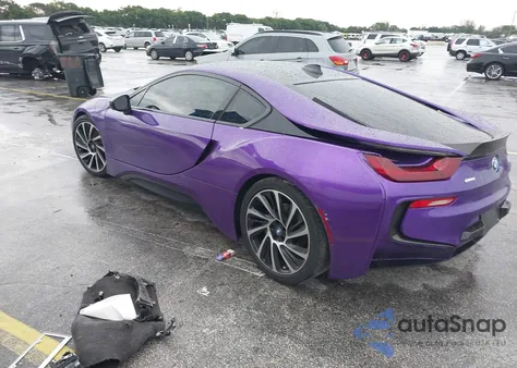 2016 BMW I8 из США, поврежденный, VIN WBY2Z2C58GV675088